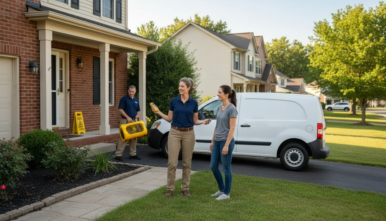 Water restoration image for Emergency Water Removal Services in Buchanan, MI
